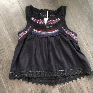 Free People detailed tank